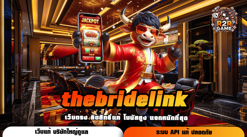 thebridelink ศูนย์รวมเกมสล็อตยอดนิยม ระบบทันสมัย เล่นง่าย