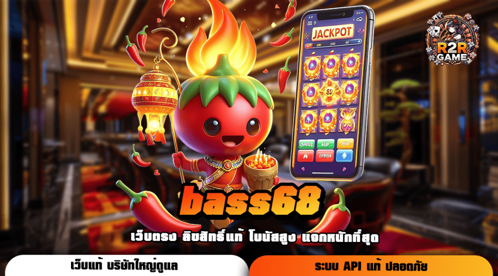 bass68 ทางเข้าเกมสล็อตแตกดี เบทง่าย ปั่นสะดวกผ่านมือถือ